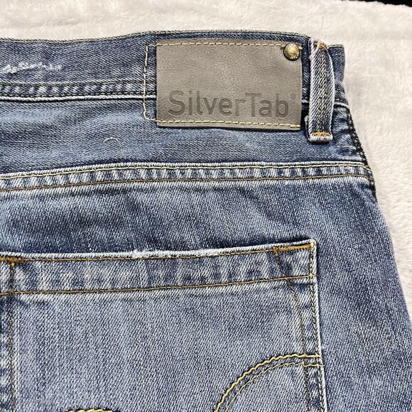 SilverTab Levi's Jeans Men 36x33 Loose Relaxed Blue Denim Y2K Vintage - Picture 3 of 15